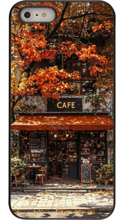 iPhone 5/5s / SE (2016) Case Hülle - Autumn 25 Coffee shop