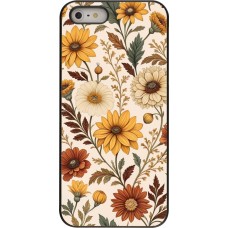 iPhone 5/5s / SE (2016) Case Hülle - Autumn 25 Flower pattern