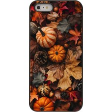iPhone 5/5s / SE (2016) Case Hülle - Autumn 25 Pumpkin