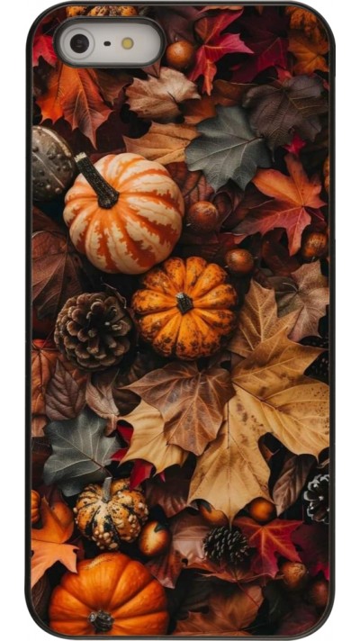 iPhone 5/5s / SE (2016) Case Hülle - Autumn 25 Pumpkin