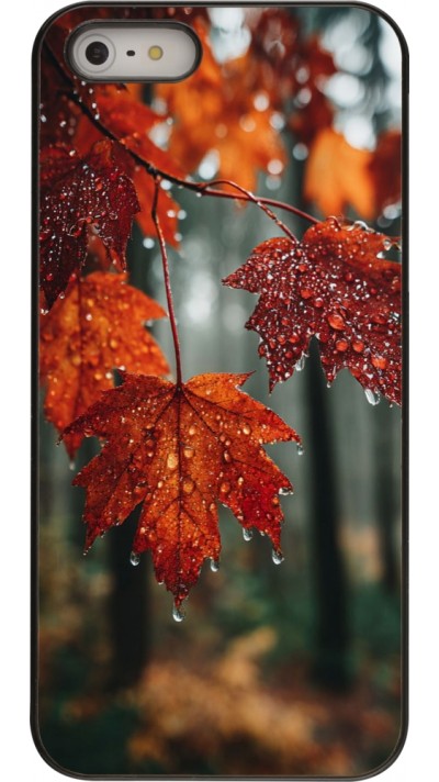 iPhone 5/5s / SE (2016) Case Hülle - Autumn 25 Rain