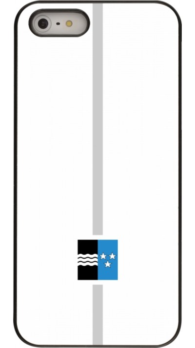 iPhone 5/5s / SE (2016) Case Hülle - Kanton AG weiss