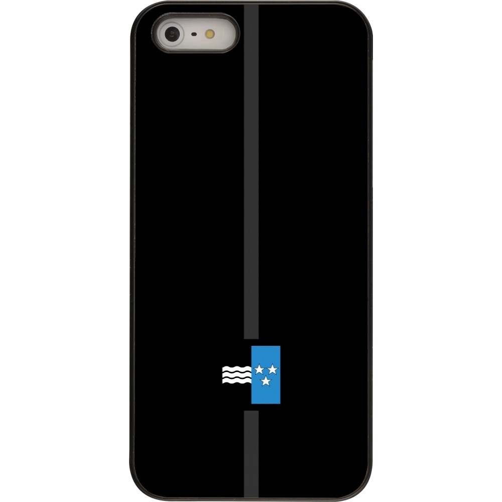 iPhone 5/5s / SE (2016) Case Hülle - Kanton AG schwarz