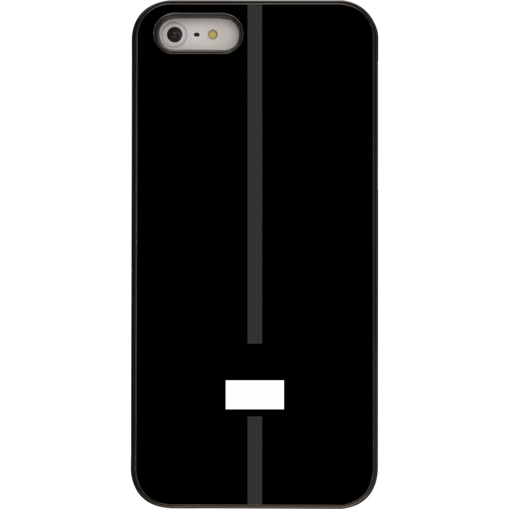 iPhone 5/5s / SE (2016) Case Hülle - Kanton FR schwarz
