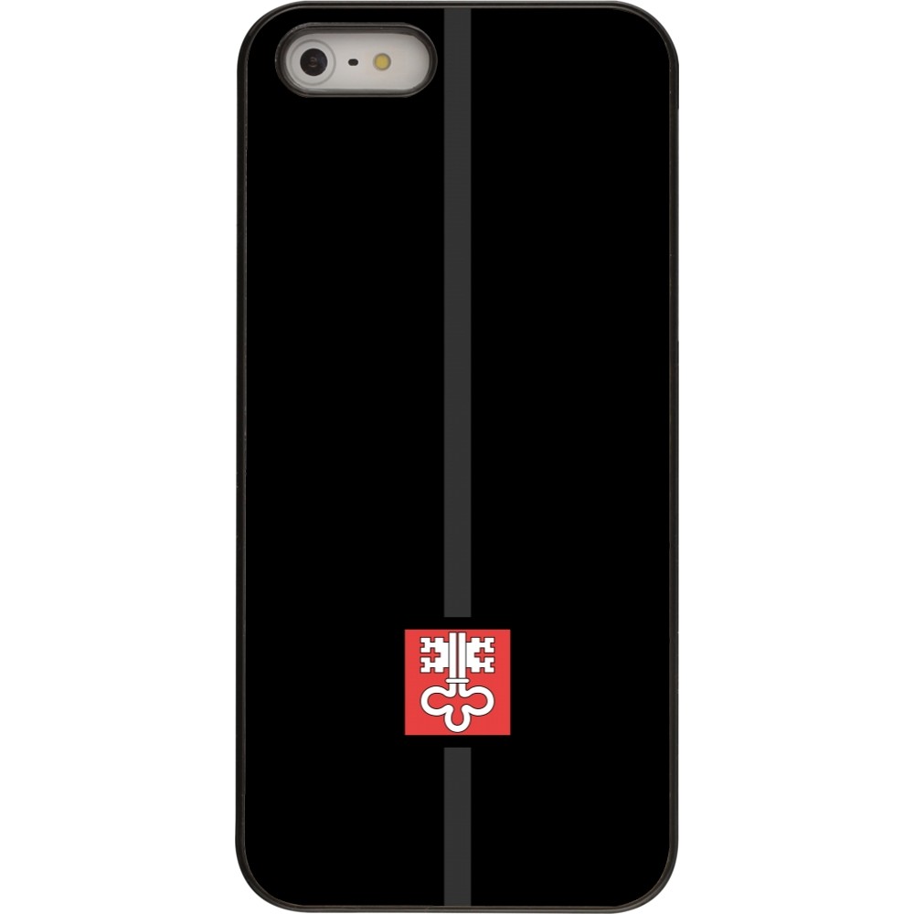 iPhone 5/5s / SE (2016) Case Hülle - Kanton NW schwarz