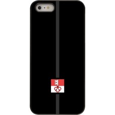 iPhone 5/5s / SE (2016) Case Hülle - Kanton OW schwarz
