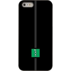 iPhone 5/5s / SE (2016) Case Hülle - Kanton SG schwarz