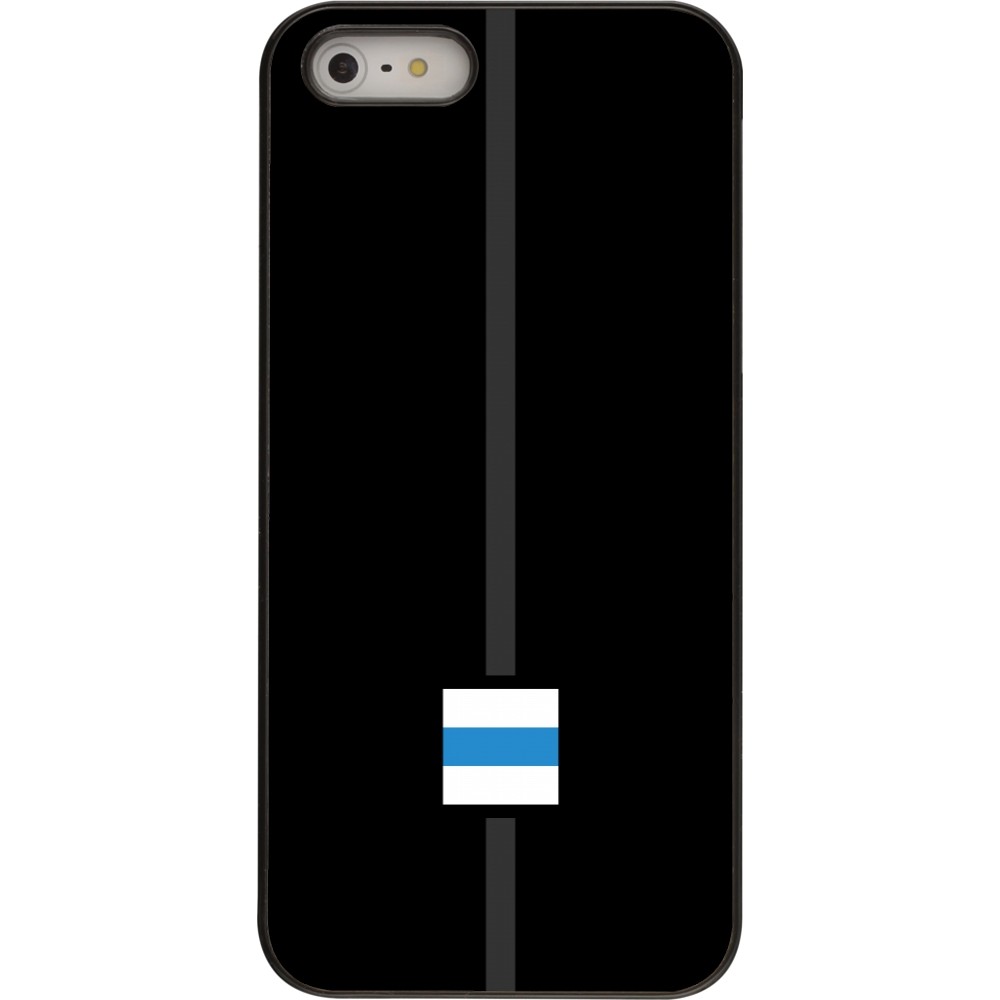 iPhone 5/5s / SE (2016) Case Hülle - Kanton ZG schwarz