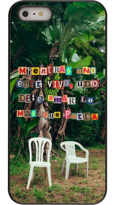 iPhone 5/5s / SE (2016) Case Hülle - Chairs DTMF