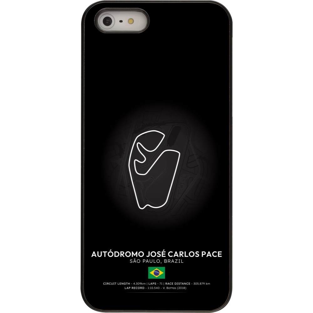 iPhone 5/5s / SE (2016) Case Hülle - F1 Track 2025 Brazil
