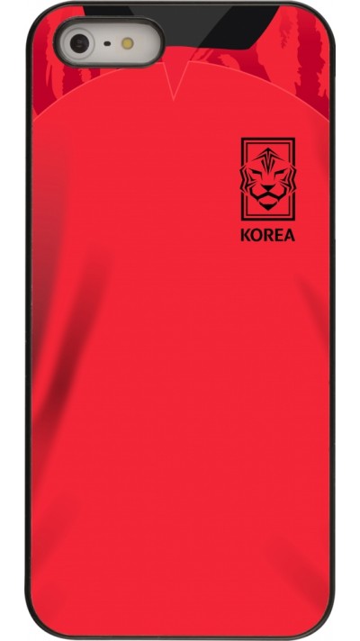 iPhone 5/5s / SE (2016) Case Hülle - Südkorea 2022 personalisierbares Fussballtrikot