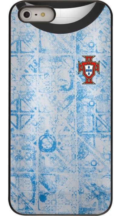 iPhone 5/5s / SE (2016) Case Hülle - Portugal Away personalisierbares Fussballtrikot
