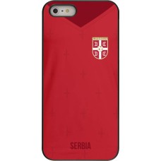 iPhone 5/5s / SE (2016) Case Hülle - Serbien 2022 personalisierbares Fussballtrikot
