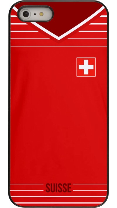 Hülle iPhone 5/5s / SE (2016) - Football shirt Switzerland 2022