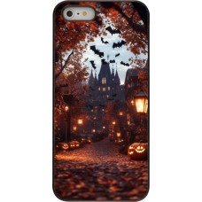 iPhone 5/5s / SE (2016) Case Hülle - Halloween 2025 Haunted house