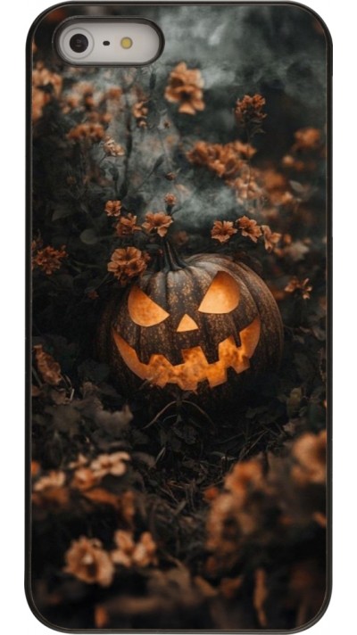 iPhone 5/5s / SE (2016) Case Hülle - Halloween 2025 Pumpkin with flowers iPhone 5/5s / SE (2016) Case Hülle - Halloween 2025 Pumpkin with flowers
