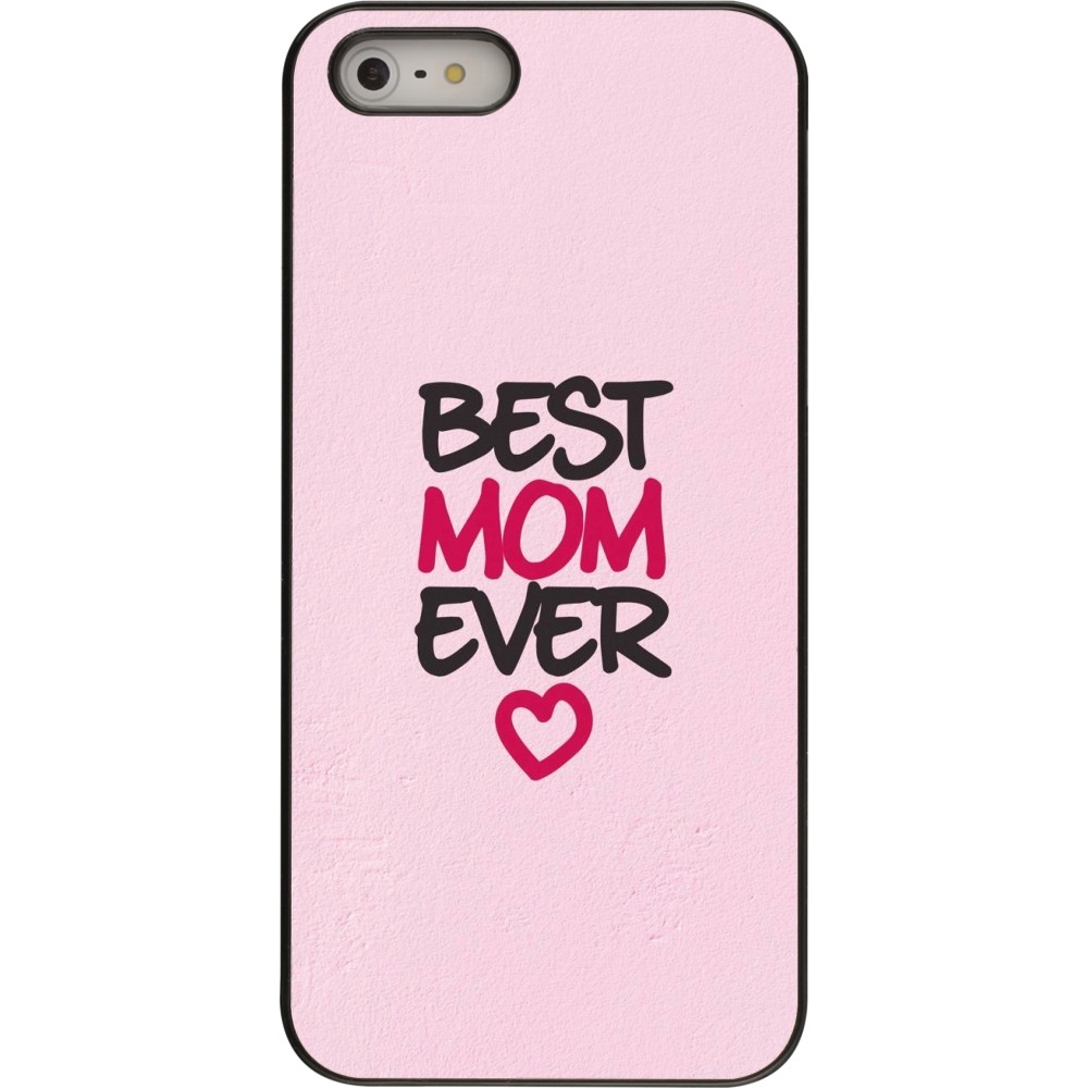 iPhone 5/5s / SE (2016) Case Hülle - Mom 2023 best Mom ever pink