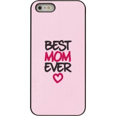 iPhone 5/5s / SE (2016) Case Hülle - Mom 2023 best Mom ever pink