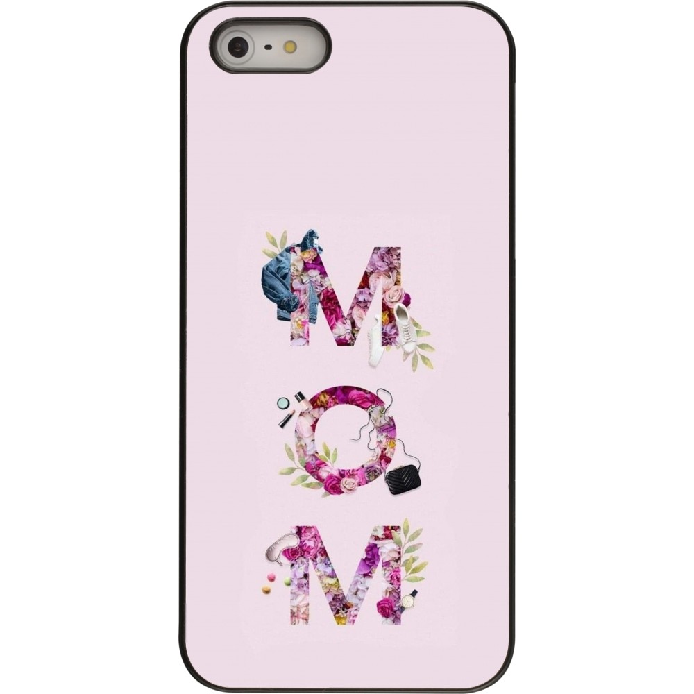 iPhone 5/5s / SE (2016) Case Hülle - Mom 2024 girly mom