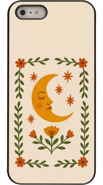 iPhone 5/5s / SE (2016) Case Hülle - Half moon stamp 2026