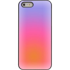 iPhone 5/5s / SE (2016) Case Hülle - Orange Pink Blue Gradient