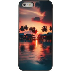 iPhone 5/5s / SE (2016) Case Hülle - Paradies Malediven