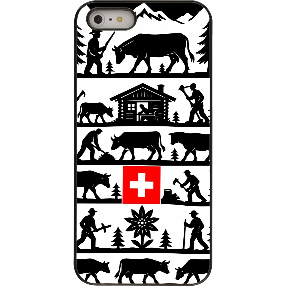 iPhone 5/5s / SE (2016) Case Hülle - Poya Schweiz 1