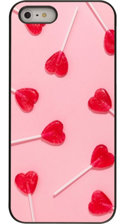 iPhone 5/5s / SE (2016) Case Hülle - Saint Valentines Day 26 Lollipop
