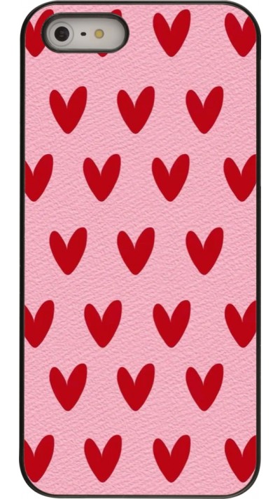 iPhone 5/5s / SE (2016) Case Hülle - Saint Valentines Day 26 Pattern heart