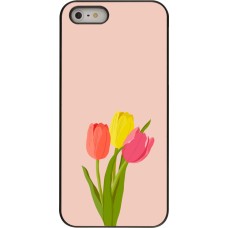 iPhone 5/5s / SE (2016) Case Hülle - Spring 23 tulip trio