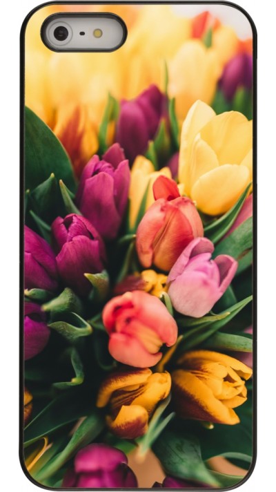 iPhone 5/5s / SE (2016) Case Hülle - Bouquet of tulips 2026