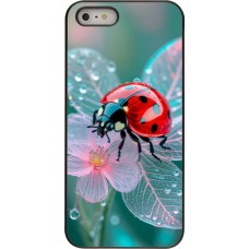 iPhone 5/5s / SE (2016) Case Hülle - Ladybird in bloom 2026