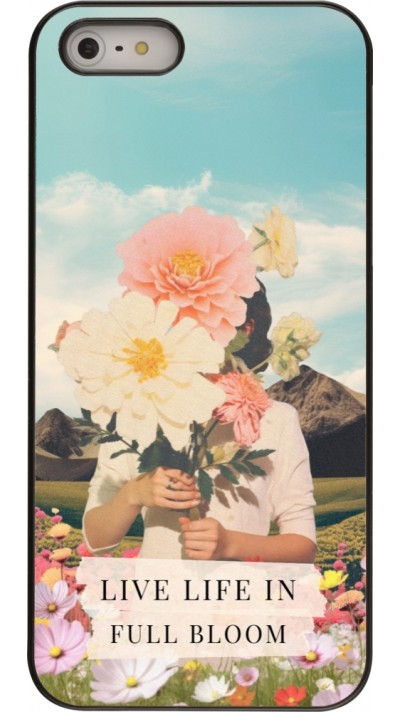 iPhone 5/5s / SE (2016) Case Hülle - Live life in full moon 2026