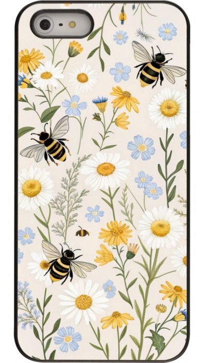 iPhone 5/5s / SE (2016) Case Hülle - Pattern bees 2026