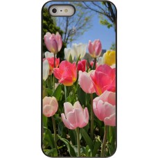 iPhone 5/5s / SE (2016) Case Hülle - Tulips 2026