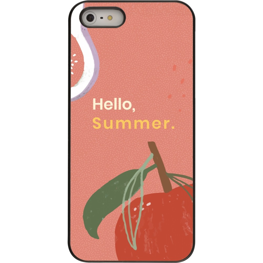 iPhone 5/5s / SE (2016) Case Hülle - Summer 2025 Hello summer