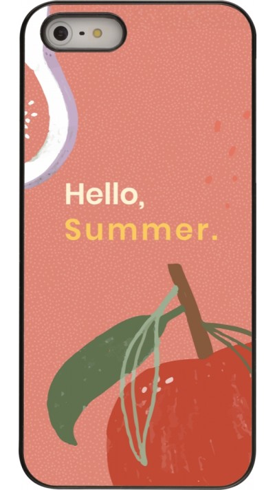 iPhone 5/5s / SE (2016) Case Hülle - Summer 2025 Hello summer