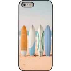 iPhone 5/5s / SE (2016) Case Hülle - Summer surfboard 2025