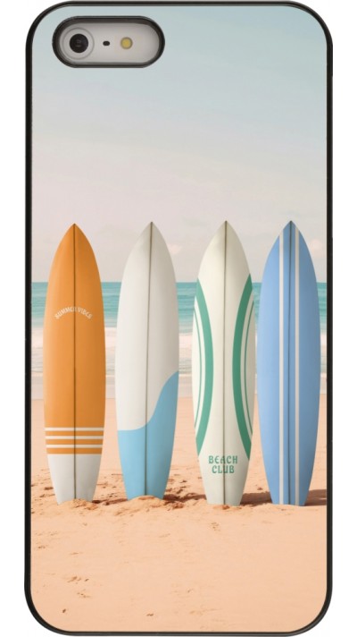 Coque iPhone 5/5s / SE (2016) - Summer surfboard 2025