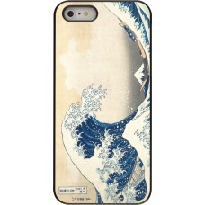 iPhone 5/5s / SE (2016) Case Hülle - Kunstbild - Die große Welle vor Kanagawa - Hokusai