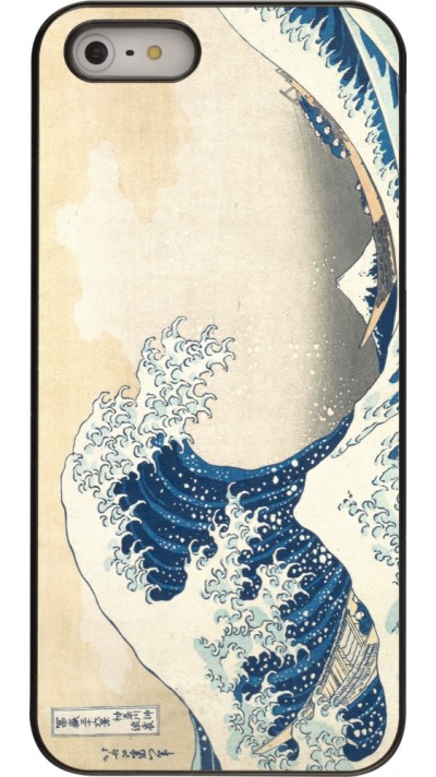 iPhone 5/5s / SE (2016) Case Hülle - Kunstbild - Die große Welle vor Kanagawa - Hokusai