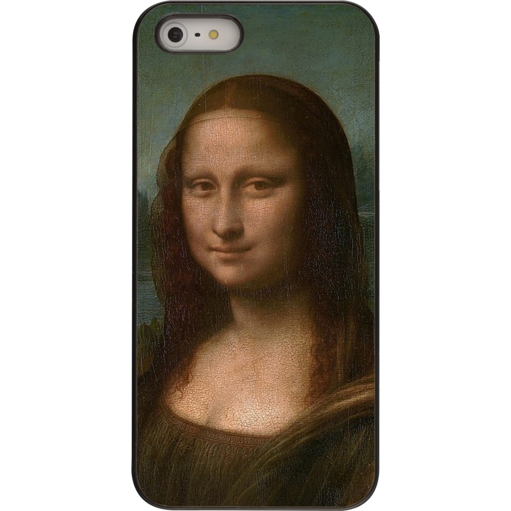 iPhone 5/5s / SE (2016) Case Hülle - Kunstbild - Mona Lisa - Leonardo de Vinci