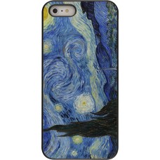 iPhone 5/5s / SE (2016) Case Hülle - Kunstbild - Sternennacht - Van Gogh