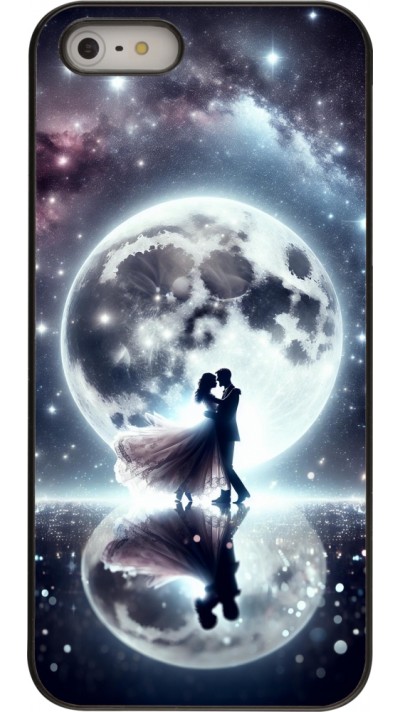 iPhone 5/5s / SE (2016) Case Hülle - Valentin 2024 Liebe unter dem Mond
