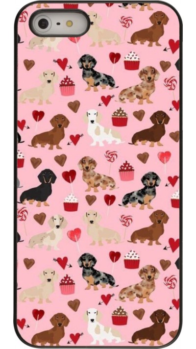 iPhone 5/5s / SE (2016) Case Hülle - Valentine 2024 puppy love