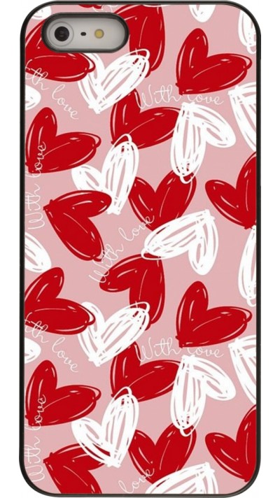 iPhone 5/5s / SE (2016) Case Hülle - Valentine 2024 with love heart