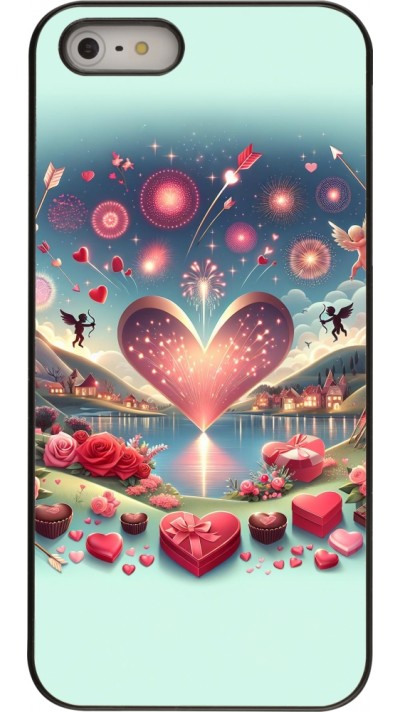 iPhone 5/5s / SE (2016) Case Hülle - Valentin 2025 Schick