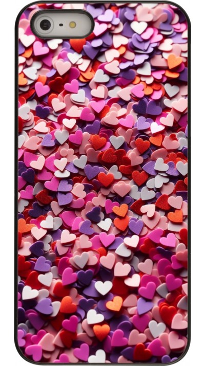 iPhone 5/5s / SE (2016) Case Hülle - Valentin 2025 Konfetti