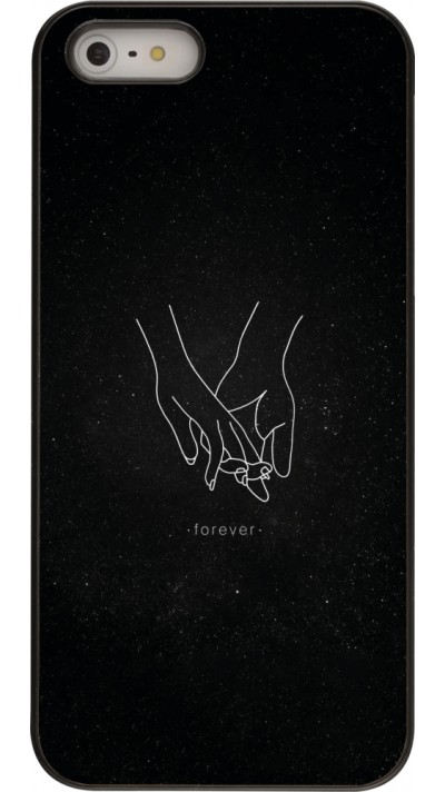 iPhone 5/5s / SE (2016) Case Hülle - Valentine 2023 hands forever