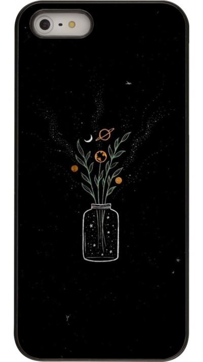 Hülle iPhone 5/5s / SE (2016) - Vase black